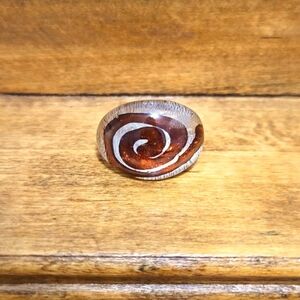 Psychedelic Lucite Ring